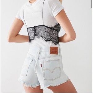 Levis discontinued Wedgie short Edge of Indigo 29